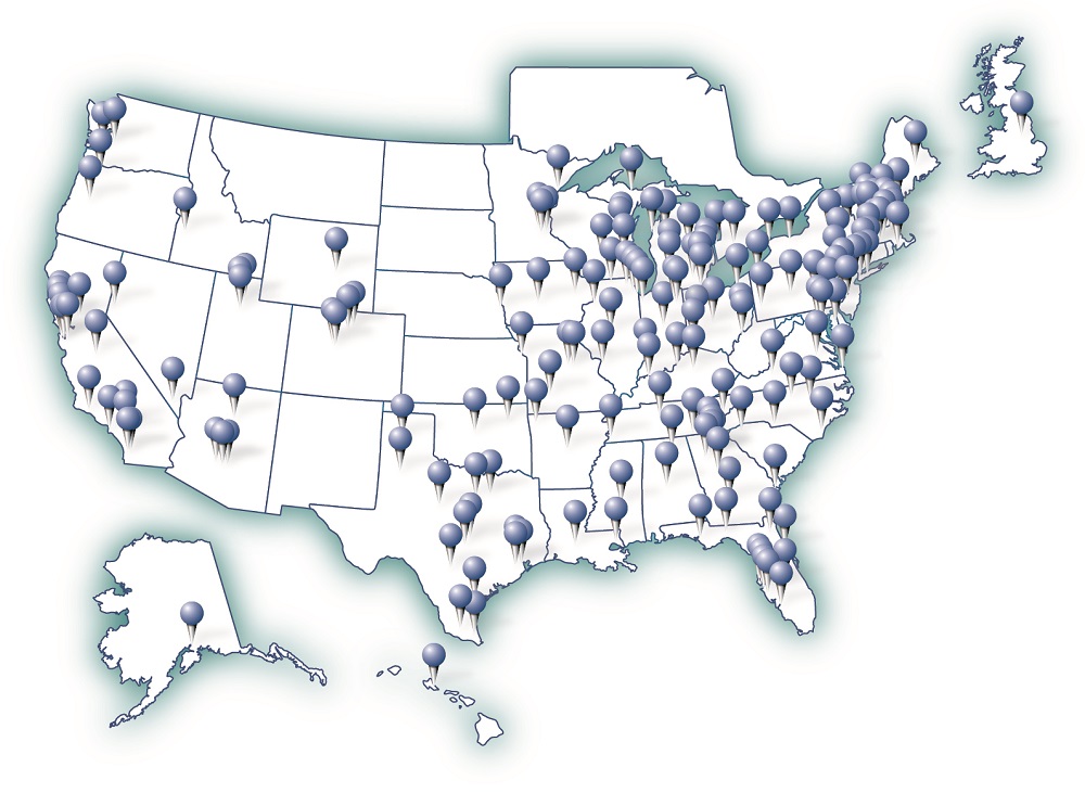 UBA Partner Map
